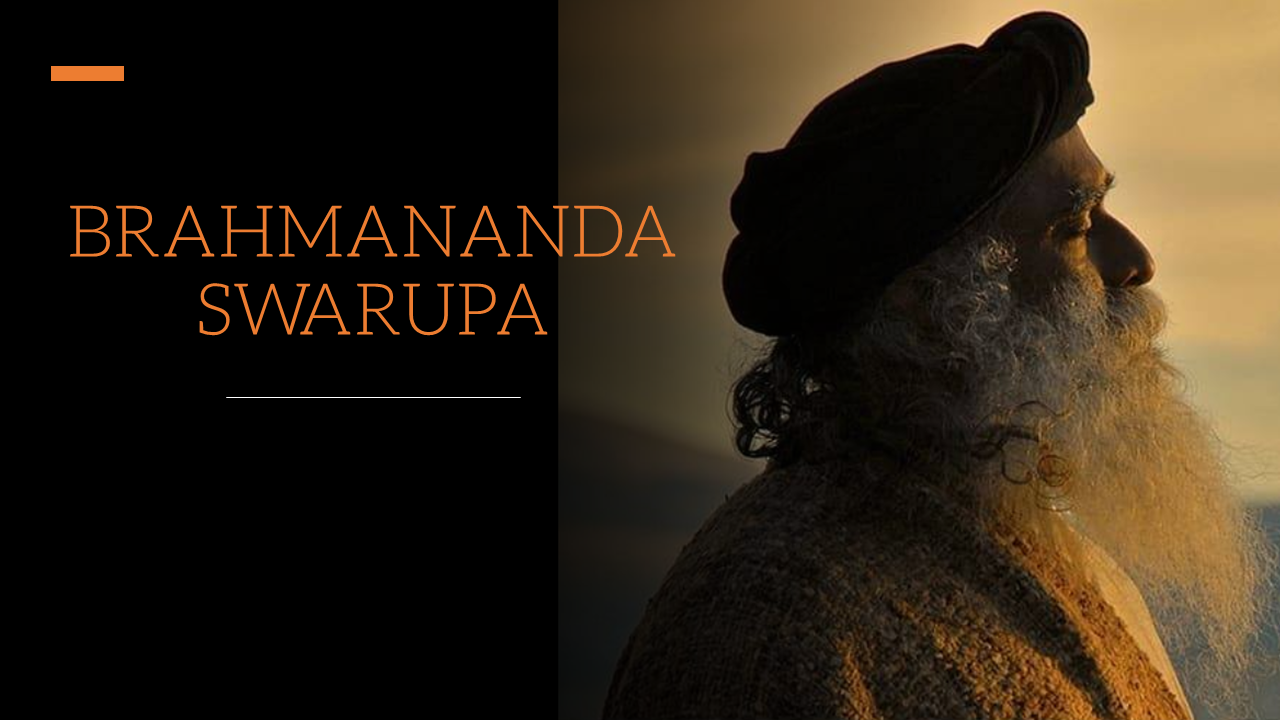 Qu'est-ce que le puissant chant "Brahmananda Swarupa" ?
